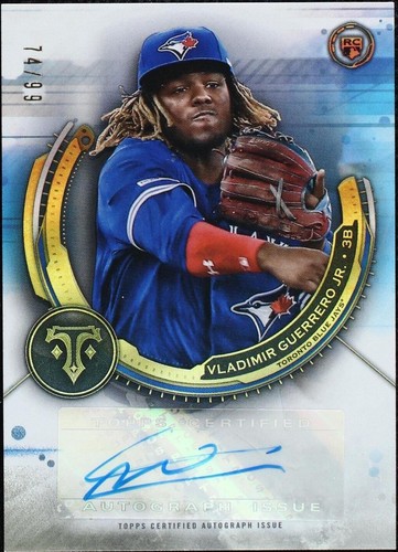 2019 Topps Triple Threads - Vladimir Guerrero Jr. #RAU-VG