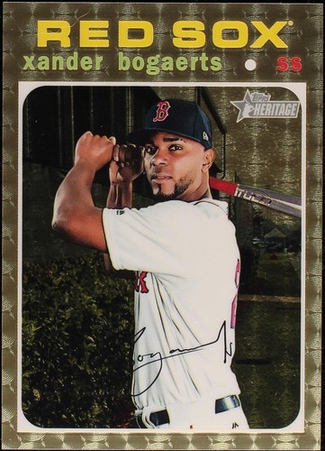 2020 Topps Heritage - Xander Bogaerts #THC-345