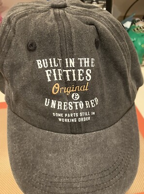 Built In The Fifties Orginal Unrestored Some Parts In Working Order Men's Cap