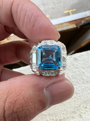 JProducts 18k teardrop ring S ホワイトトパーズ J products K18 teardrop ring S ホワイトトパーズ