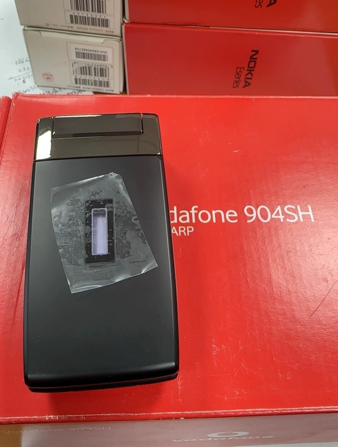 Vodafone　904SH美品 New Sharp Vodafone 904SH Black SoftBank SIM Locked Japan