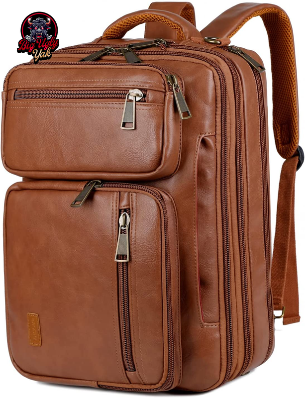 Briefcase Hybrid 15.6 Inch Laptop Travel Backpack Hiking