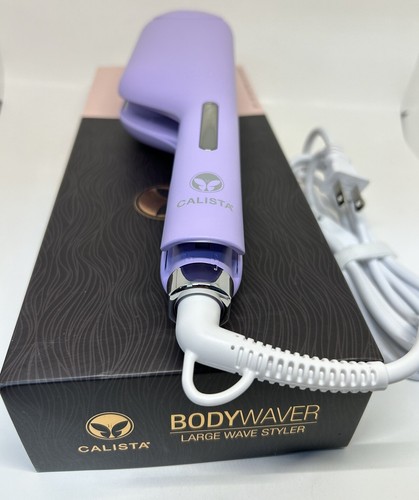 Calista Bodywaver Body Waver Styler Iron Large Wave Lavender Purple RARE READ
