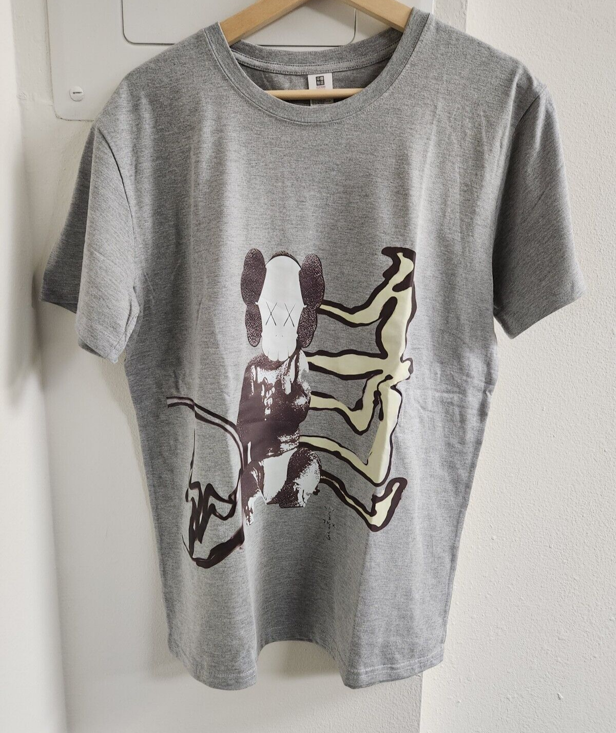 cactus jack kaws fragment L/S T サイズM Travis Scott Cactus Jack + Kaws For Fragment L/S Tee Multi