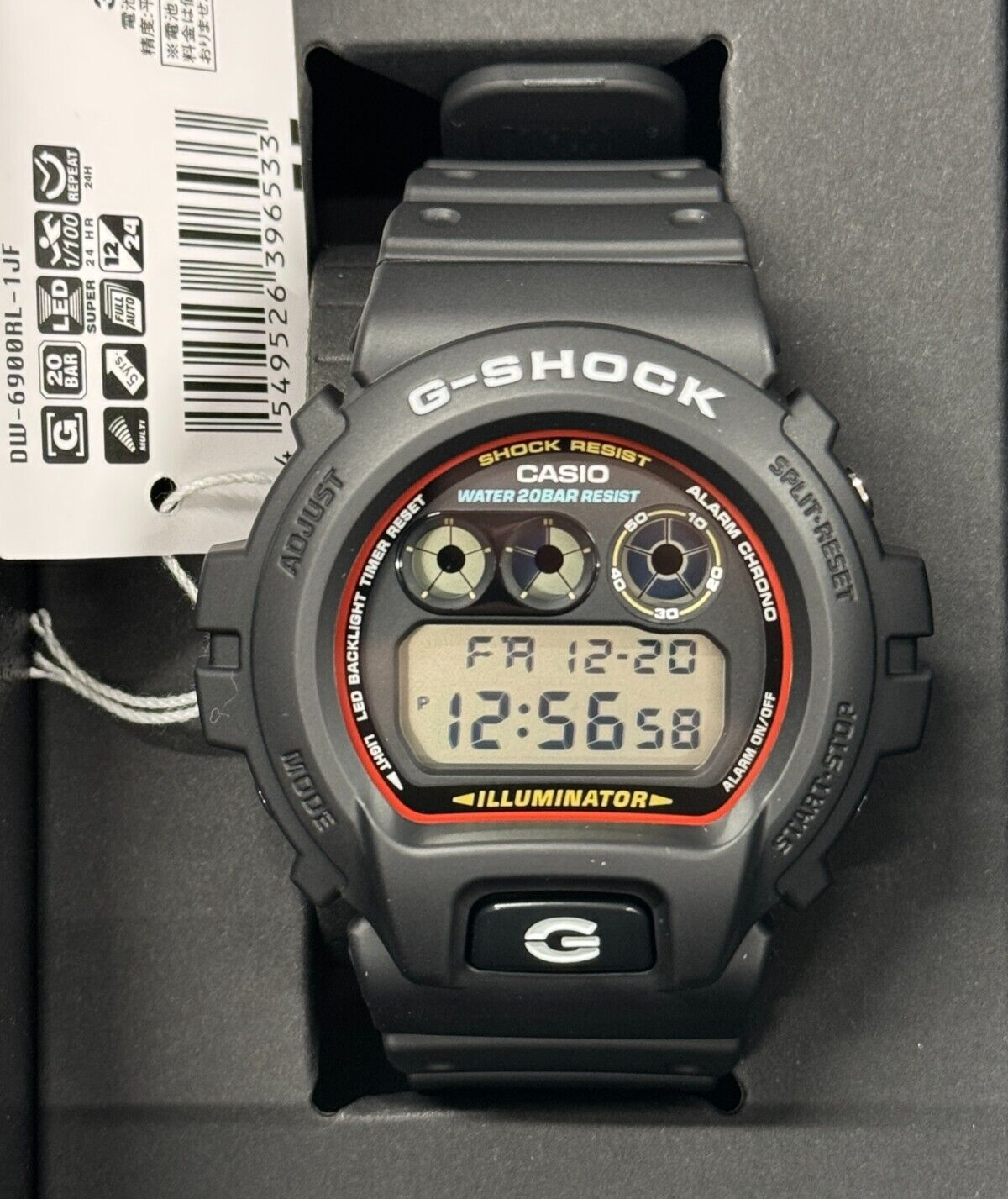 CASIO DW-6900RL-1JF G-SHOCK Iconic Styles Japan Import NEW CASIO DW-6900RL-1JF G-SHOCK Iconic Styles Japan Import NEW
