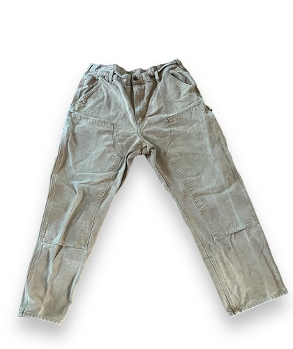 00s carhartt painter pants 38×32 mexico Vintage Carhartt Double Knee Canvas Work Pants Jeans 38 X 32