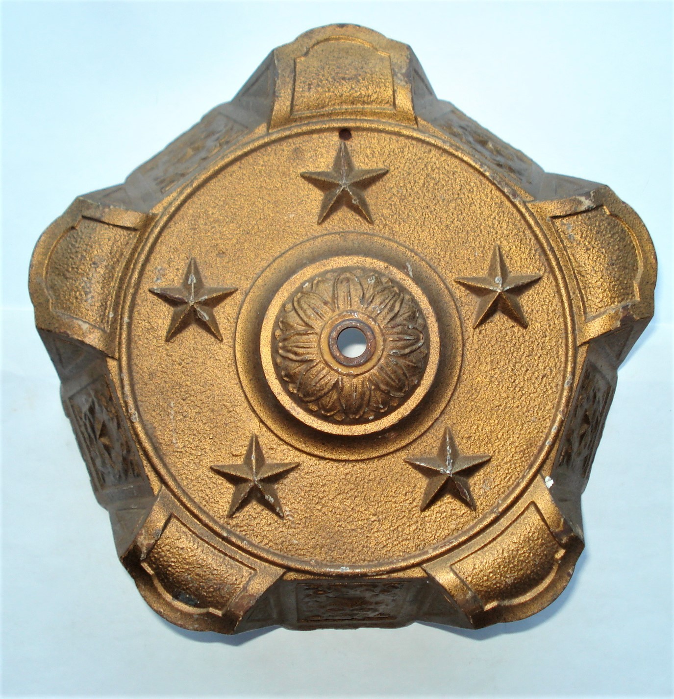 Vintage Art Deco Slip Shade Chandelier Light Frame...M.E.P. Co.  For 5 Shades