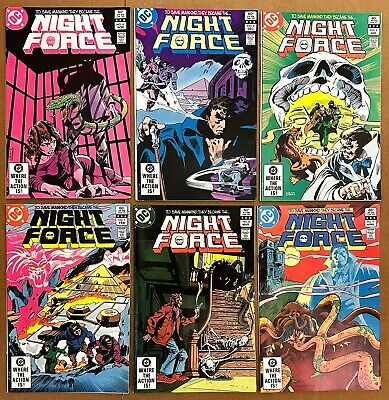 Night Force  Lot# 4-14  Great Set!  VG/FN