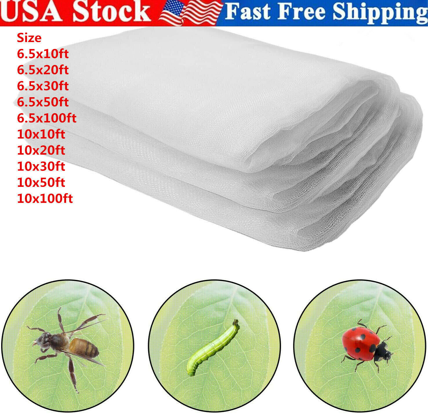 Mosquito Garden Bug Insect Netting Insect Barrier Bird Net P