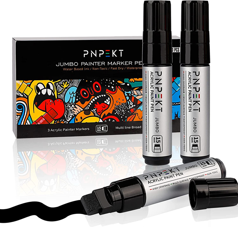 Pen,15mm Felt Tip Markers Water Based Paint Pens For