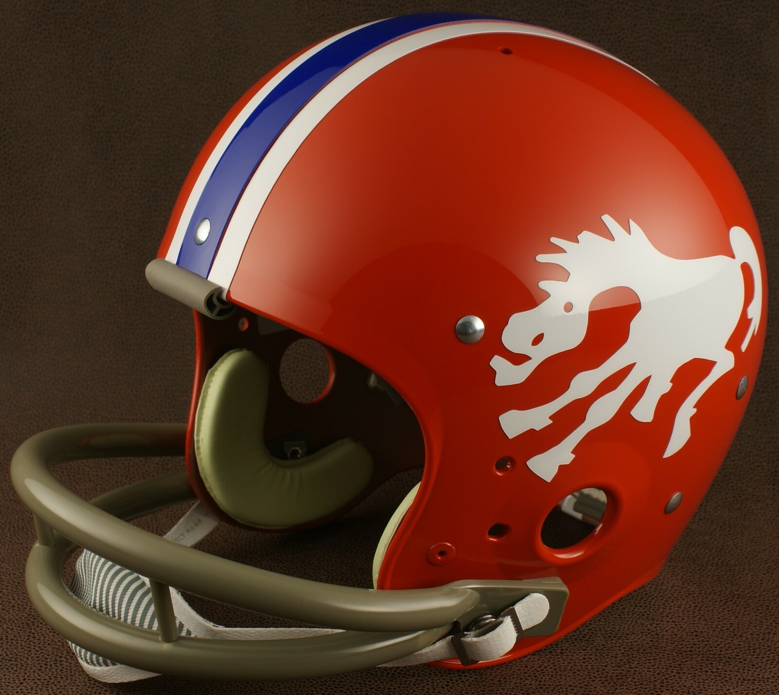 DENVER BRONCOS 1966 NFL Authentic THROWBACK Football Helmet