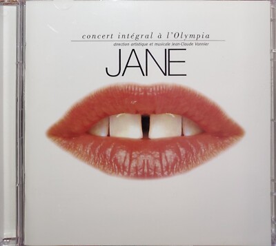 French JANE BIRKIN 2 CD SET Jane Concert à L'Olympia VERY GOOD Free Shipping