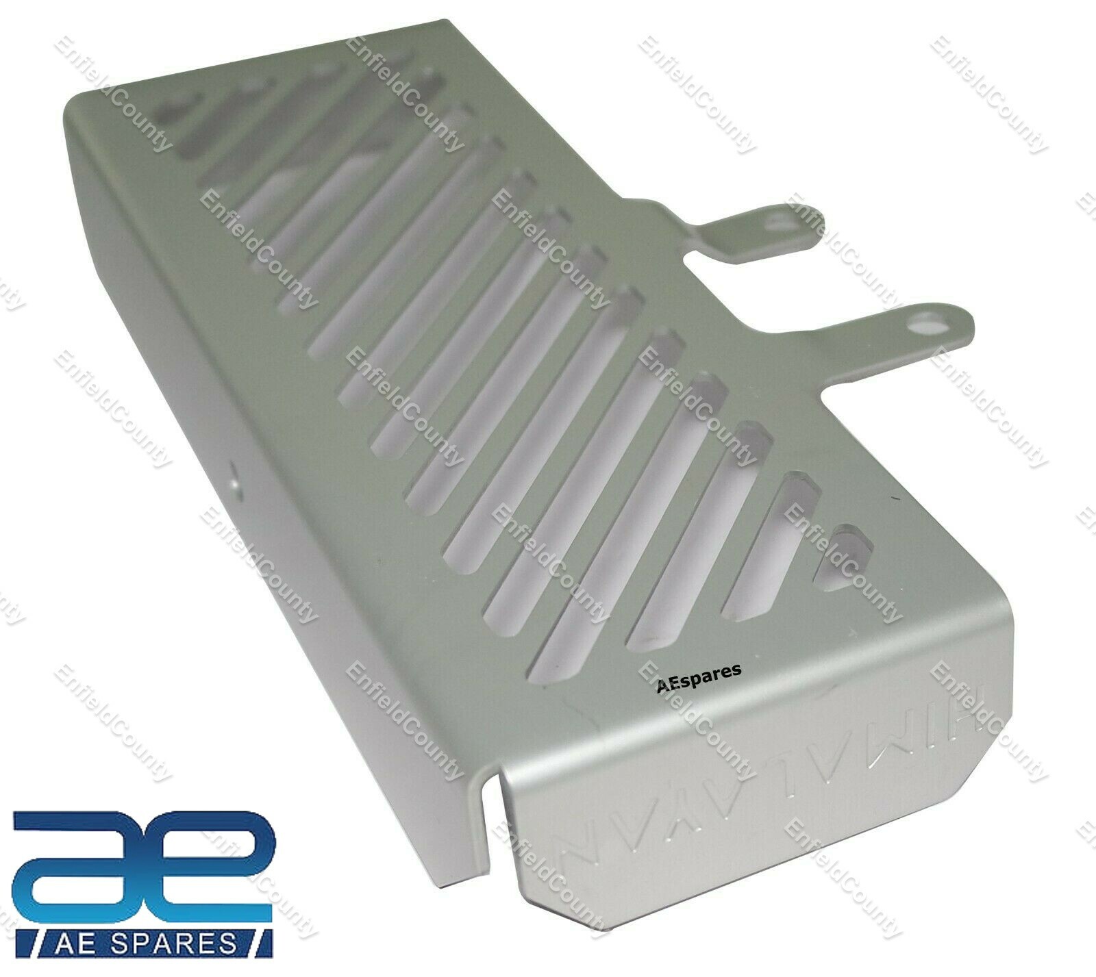 For Royal Enfield Himalayan 411 Oil Cooler Guard Silver & Master Cylinder Guard