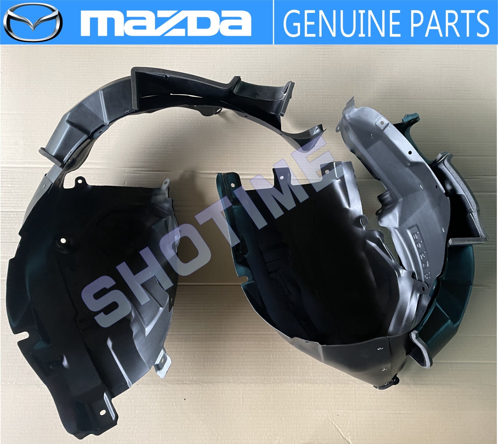 rx-7 fd3s 純正マットガード　フロントリアセット　送料込み MAZDA GENUINE 99-03 RX-7 FD3S Front Fender Inner Liner Mud
