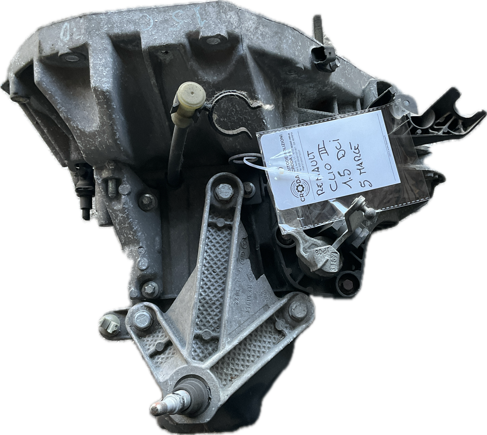 Cambio manuale per modello RENAULT CLIO III 1.5 dci 5 marce ricambio usato