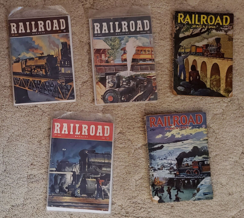 Railroad Magazine Collection 1940