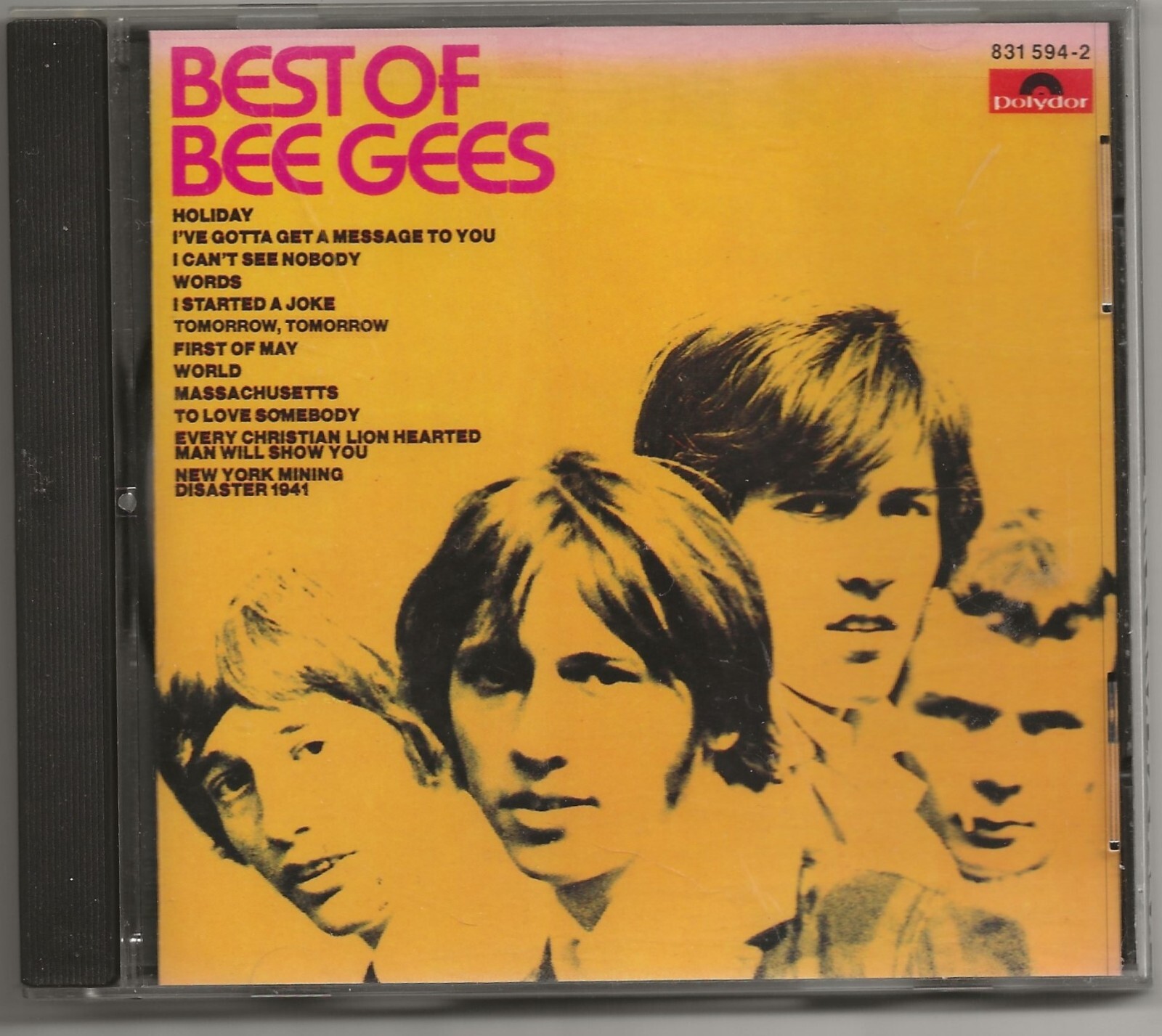 THE BEE GEES ~ BEST OF BEE GEES (1969) / 1990 POLYDOR (831 THE BEE GEES ~ BEST OF BEE GEES (1969) / 1990 POLYDOR (831