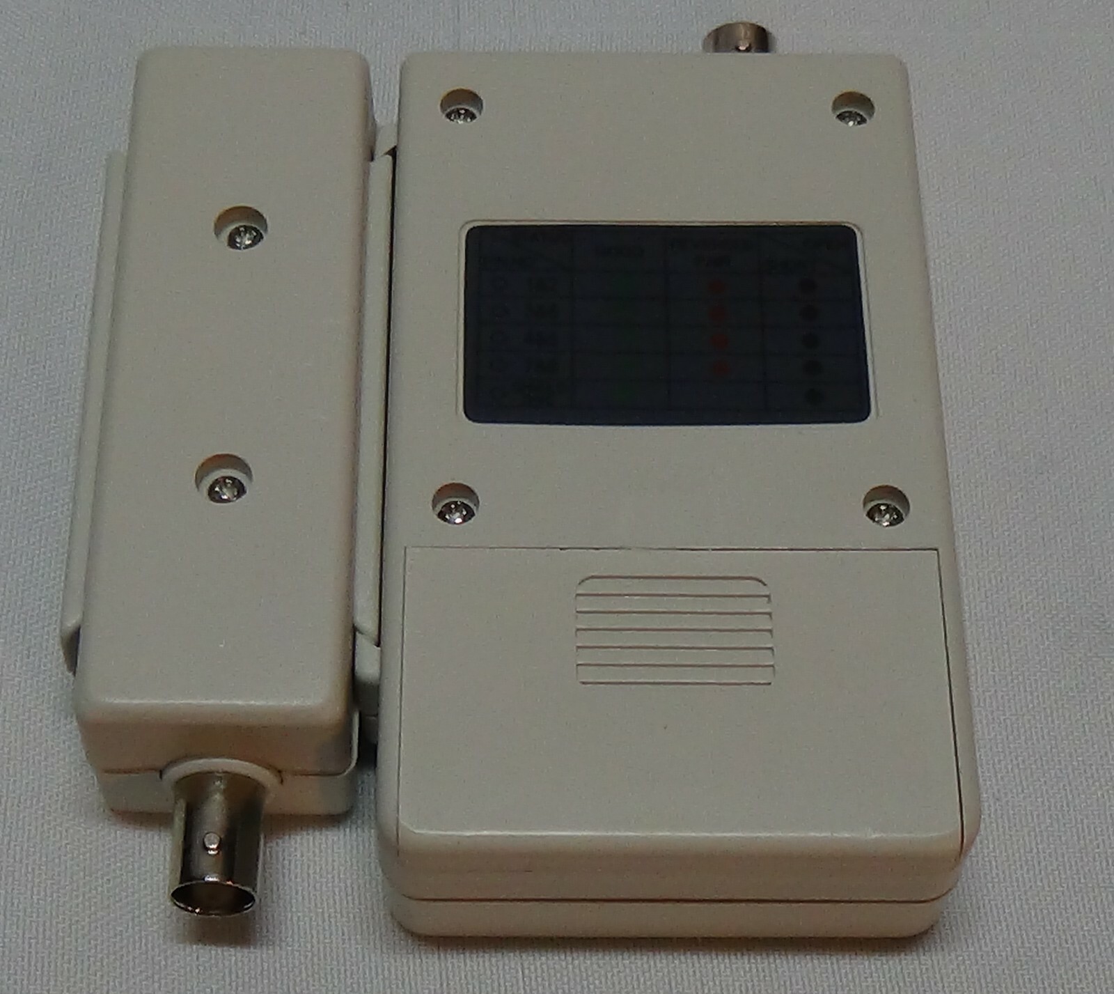 Network Cable Tester LAN RJ45 BNC Test Tool Coax Signal Handheld With Case