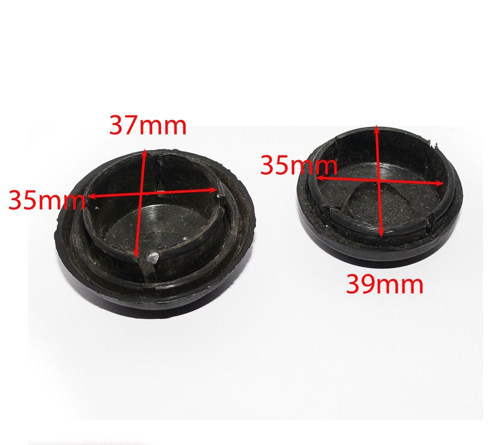 VESPA PX LML Front & Rear Center Wheel Caps Star Stella Scooters  