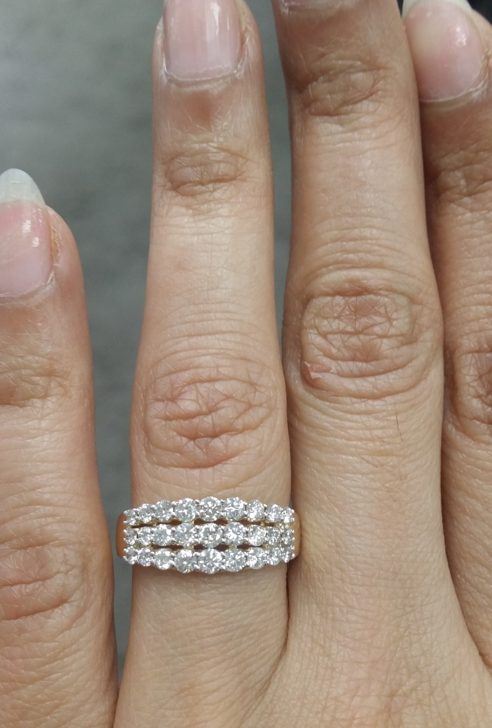 Pre-owned Handmade Deal 1.05ctw Natural Round Diamond Ladies Engagement Wedding Band Ring 14k Gold. In White