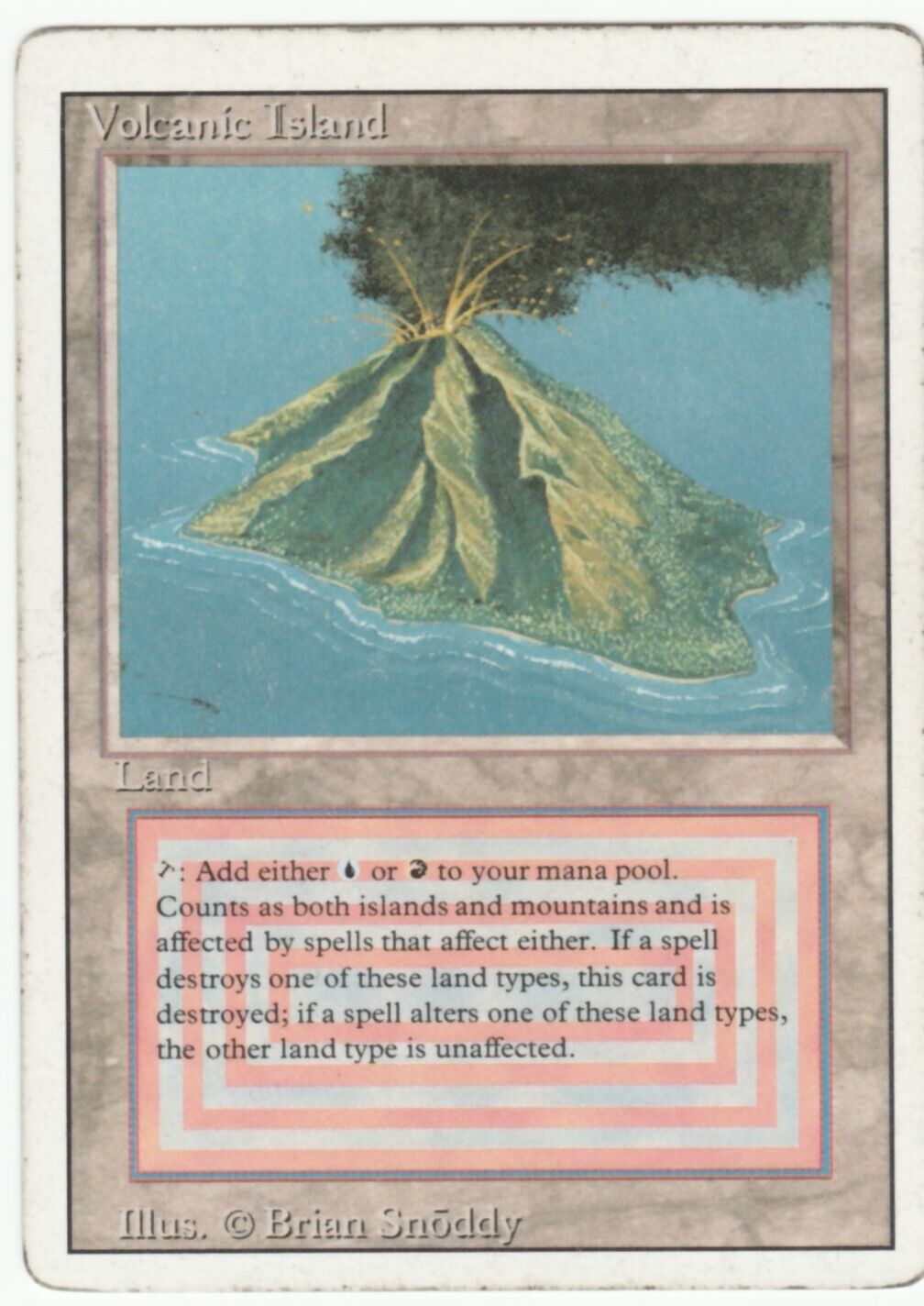 Revised Edition MTG Volcanic Island Magic Dual Land | eBay Revised Edition MTG Volcanic Island Magic Dual Land | eBay