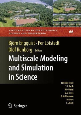 Multiscale Modeling and Simulation in Science by Olof Runborg (English) Paperbac
