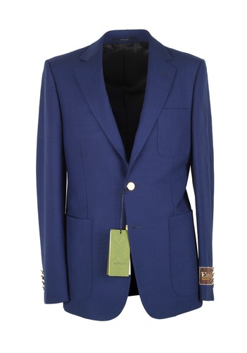 【新品未使用】GUCCI SPW BLOUSON BLUE/NAVY サイズ44 新品未使用】GUCCI SPW BLOUSON BLUE/NAVY サイズ44