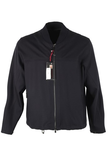 Pre-owned Zegna Z  Techmarino Blue Bomber Jacket Coat Size 50s It / 40s U.s. With Tags