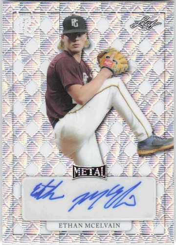 2022 Leaf Perfect Game National Showcase - Ethan Mcelvain #MA-EM1