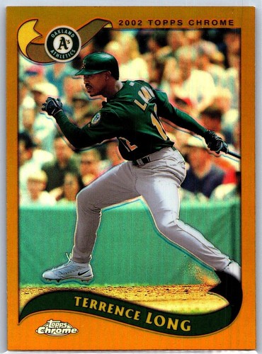 2002 Topps Chrome - Terrence Long #215