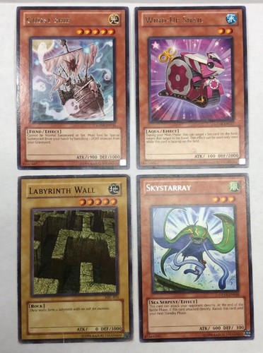 Konami Yu-Gi-Oh! Trading Cards-Lot Of 50 Cards W/Card Portfolio