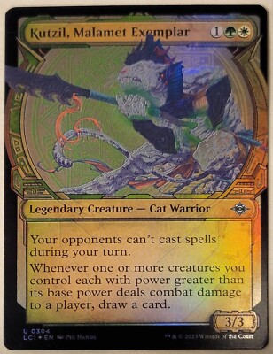 MTG Kutzil, Malamet Exemplar The Lost Caverns of Ixalan 0304, FOIL,  Uncommon