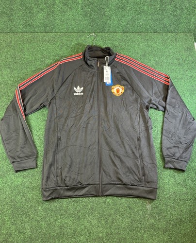 ジャケット・アウター mun Adidas Originals Men's Manchester United Track Jacket HP0454