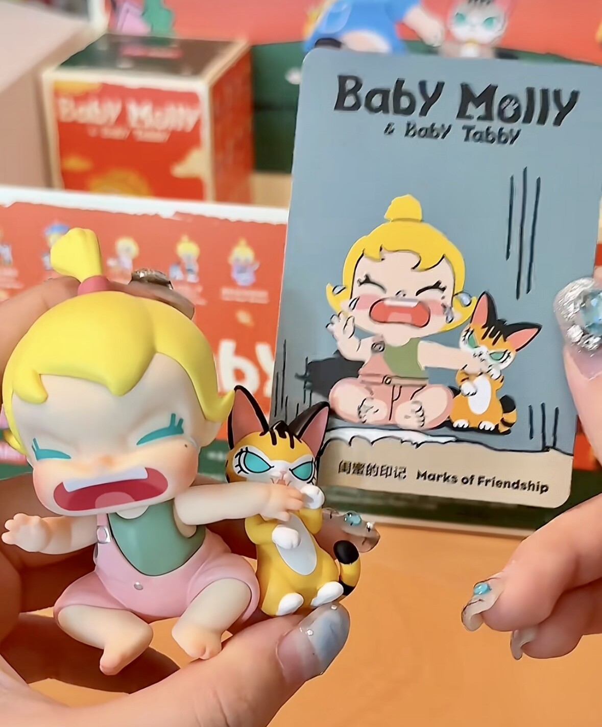 POPMART Baby Molly & Baby Tabby Series Figures Confirmed