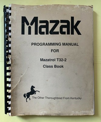 Mazak 640m Iso Programming Manual