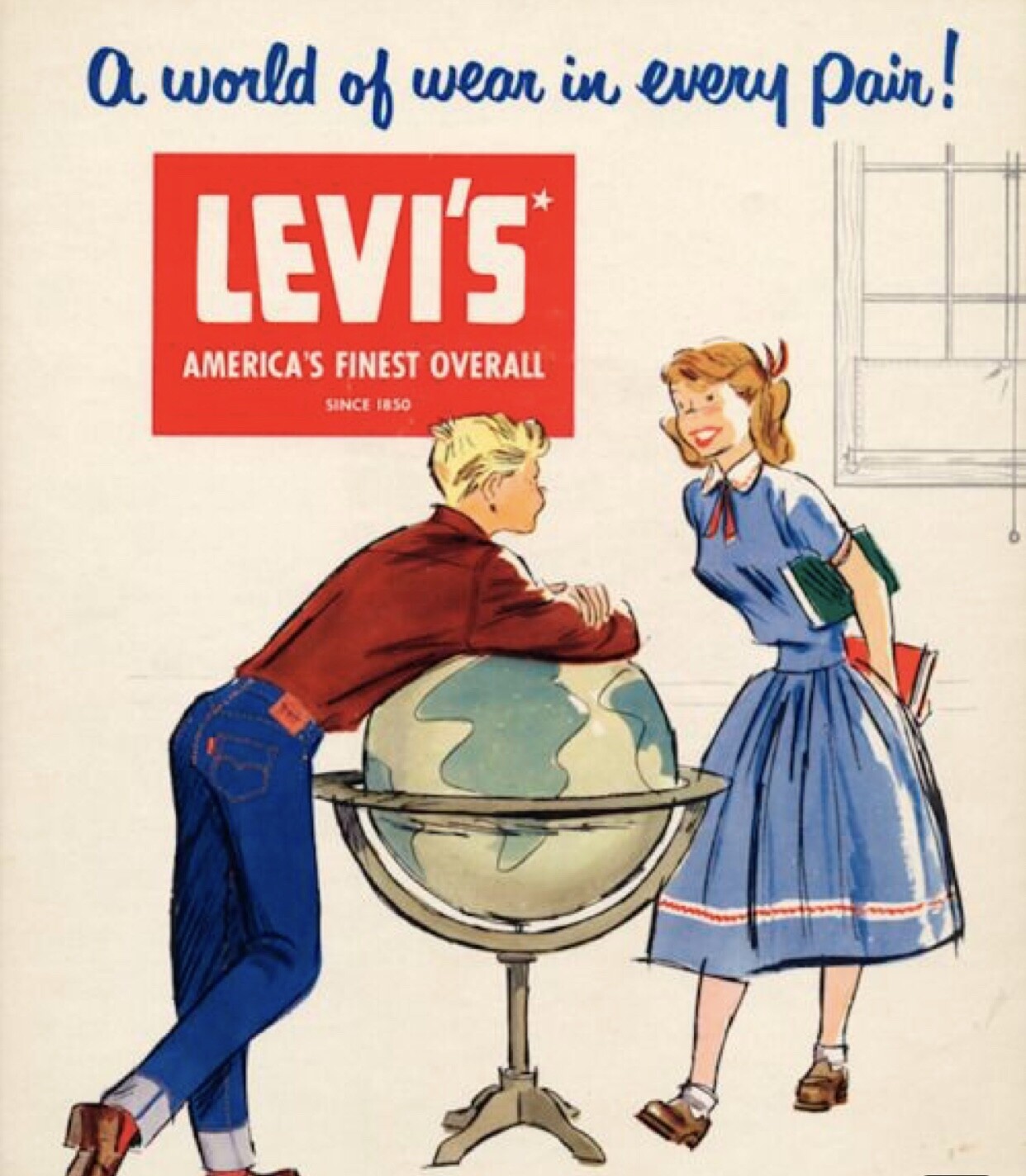Vintage Levi's Poster : Archival Quality Art Print | eBay Vintage Levi's Poster : Archival Quality Art Print | eBay