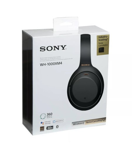 New Sony WH-1000XM4 Wireless Bluetooth Noise Canceling Over Ear Headphones Black | eBay New Sony WH-1000XM4 Wireless Bluetooth Noise Canceling Over Ear Headphones Black | eBay