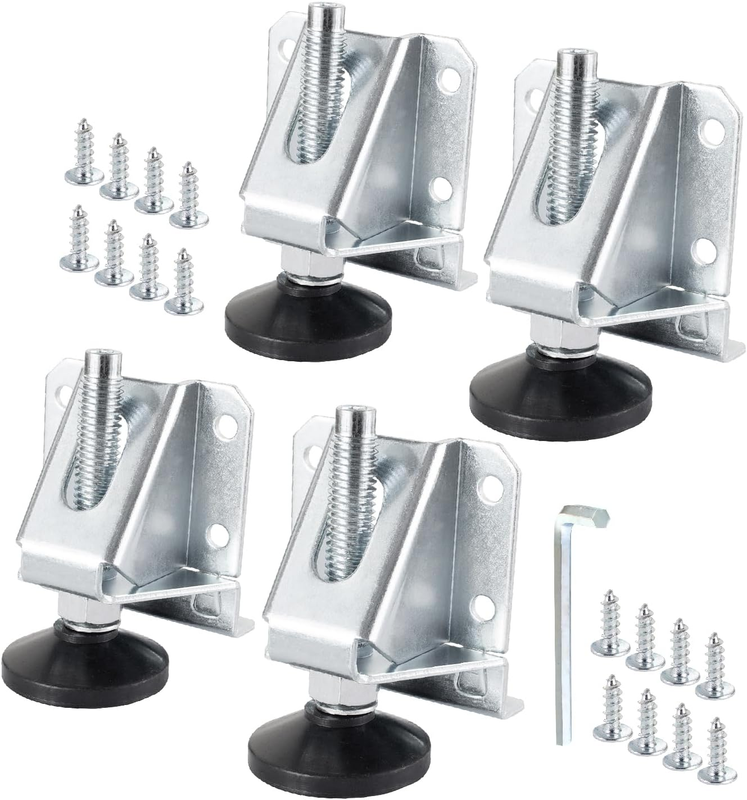 Leveling Feet 71136 for Workbench Cabinet Table Shelving Heavy Duty Adjustable