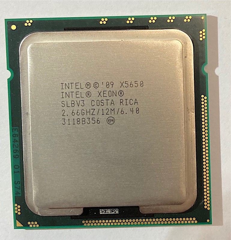 Slbv3 Intel Xeon @ 2.6ghz 12288 Kb Sockel 1366 6 Kerne
