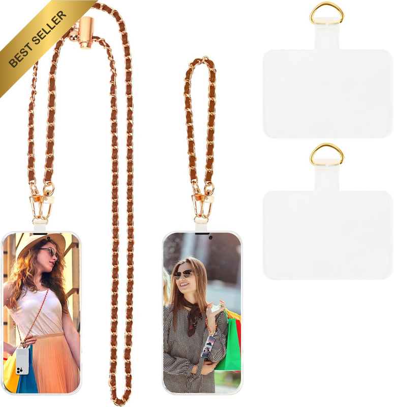 Phone Lanyard with Wrist Strap Universal Phone Crossbody Chain Adjustable Cell P