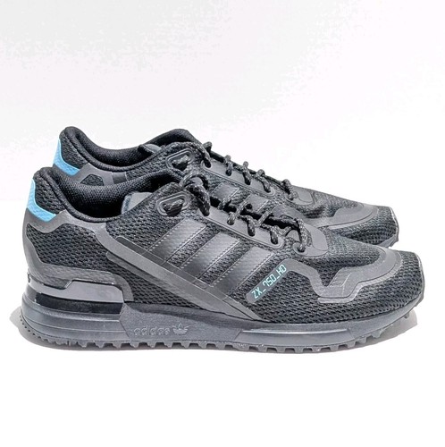 Adidas Mens ZX 750 HD FV8488 Black Blue Running Shoes