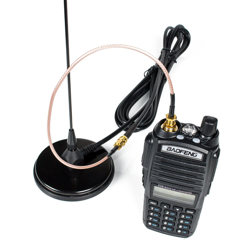 Authentic Genuine Nagoya UT-308UV 21-Inch Magnetic Mount VHF/UHF 144/430Mhz for