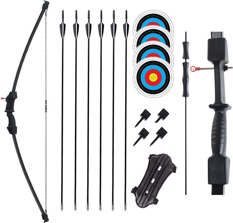 Bow and Arrows Set for Youth Beginner Archery 45" Teens Recu
