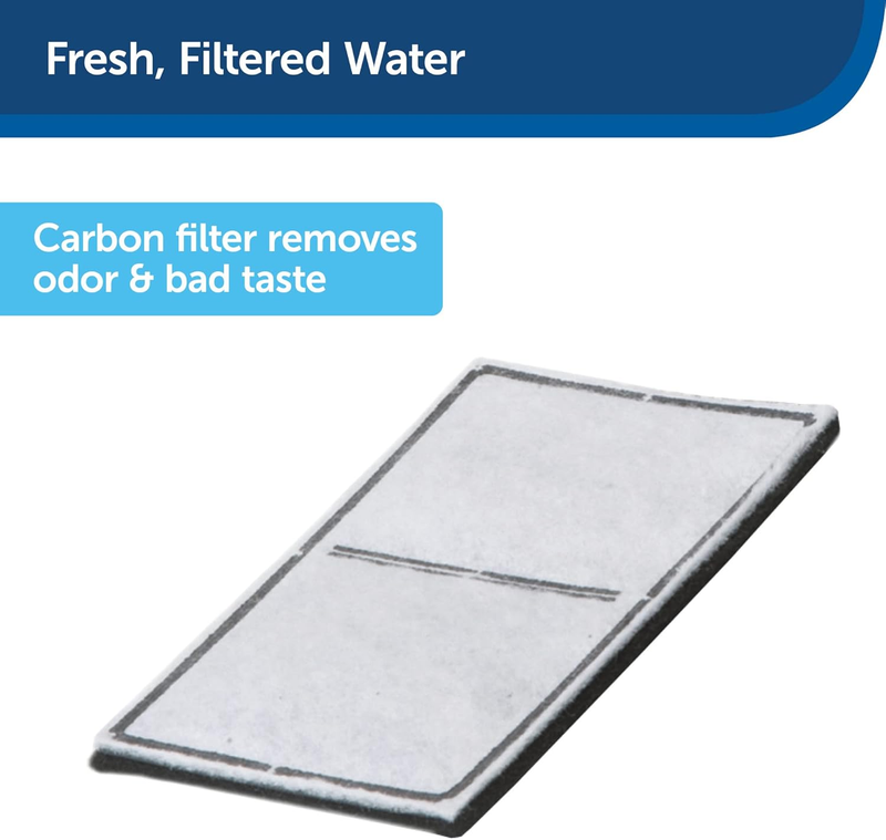 Drinkwell Carbon Replacement Filter, Dog and Cat Water Fountain Filters, 3-Pack