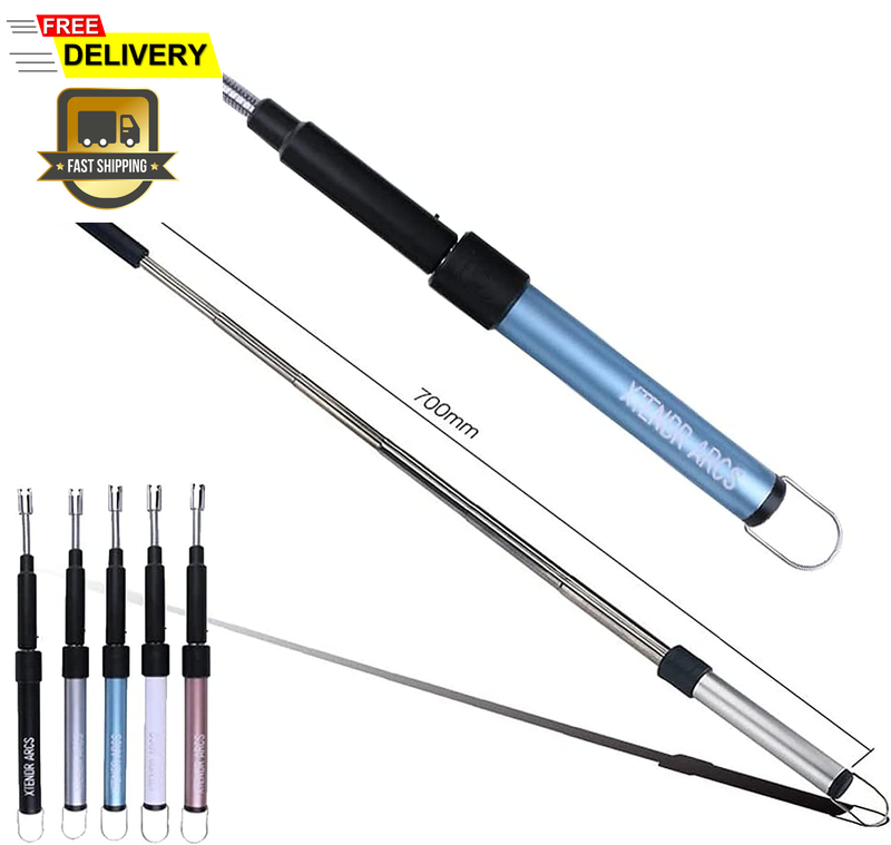XTENDR ARCS V2 Extendable 2.5 Feet. Arc Extra Long Lighter, Flameless Blue