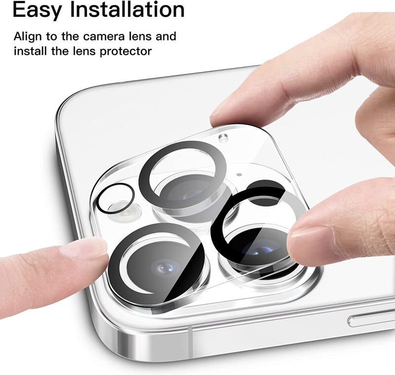Camera Lens Protector for iPhone 14 Pro 6.1-Inch and iPhone 14 Pro Max 6.7-Inch,
