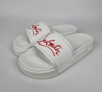 Louboutin hotsell sliders womens