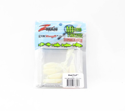 Zman Soft Lure Shad FryZ 1.75 Inch 8/Pack Pearl (3970)