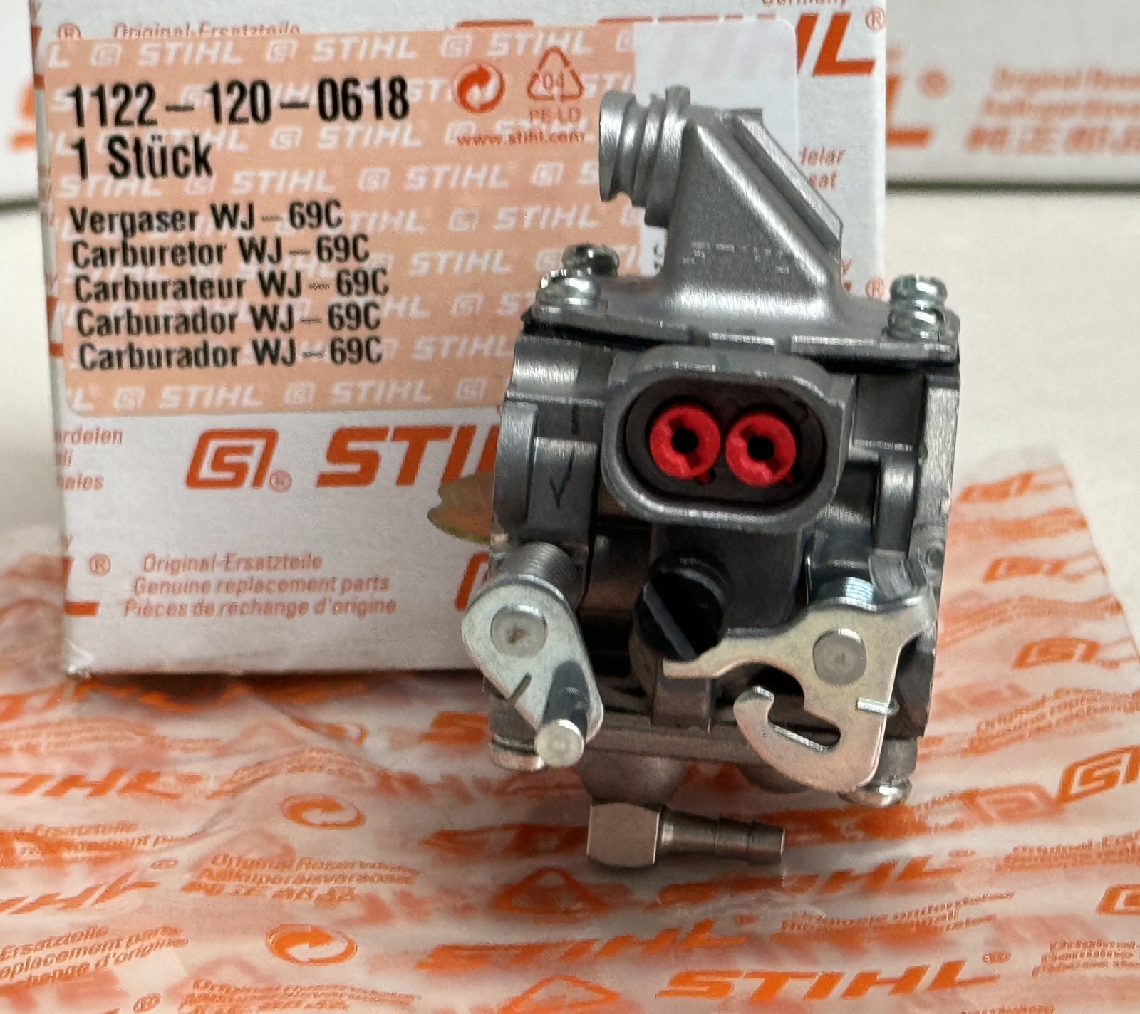 STIHL OEM WALBRO CARB 1122 120 0618 / WJ-69C : MS650 MS650R