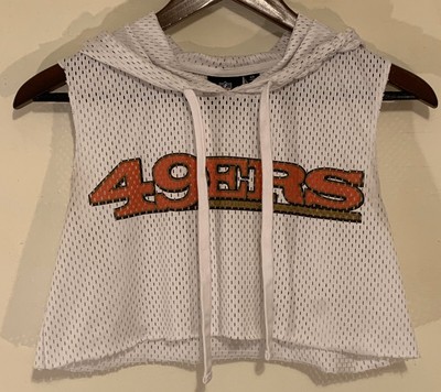 women's football crop top